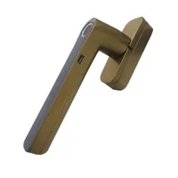 Fechadura Eletronica Digital Biometrica De Janela Dourada Wf-013 Gta Tech