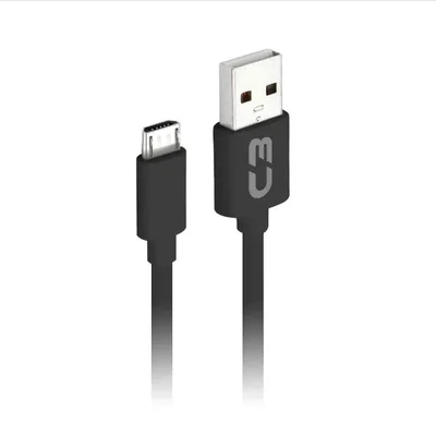 Cabo Usb Micro Usb 2 Metros Cb-m20bk Preto - C3plus