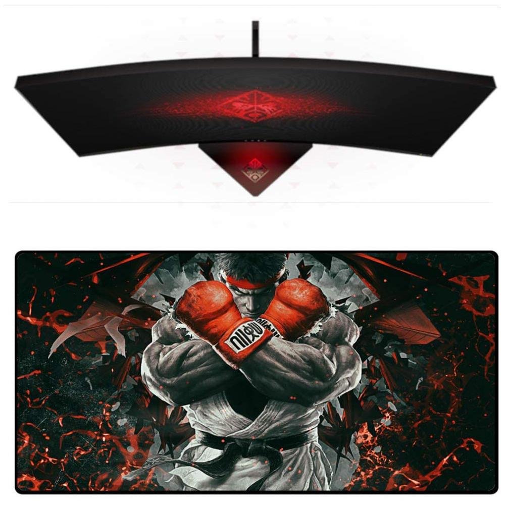 Mouse Pad Gamer Exbom Grande Barato 70x35cm Estampa Guerreiro Speed Mouse Pad Gamer Exbom Grande Barato 70x35cm Estampa Guerreiro Speed