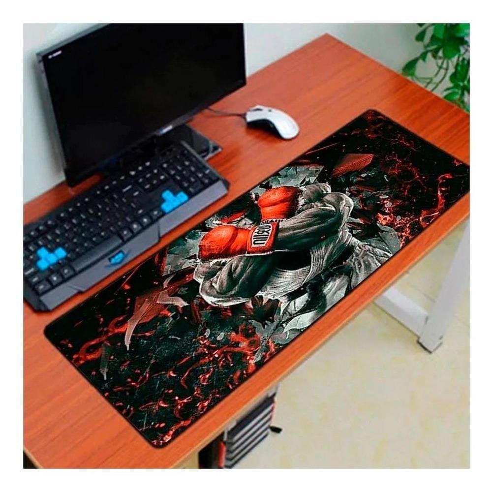 Mouse Pad Gamer Exbom Grande Barato 70x35cm Estampa Guerreiro Speed Mouse Pad Gamer Exbom Grande Barato 70x35cm Estampa Guerreiro Speed