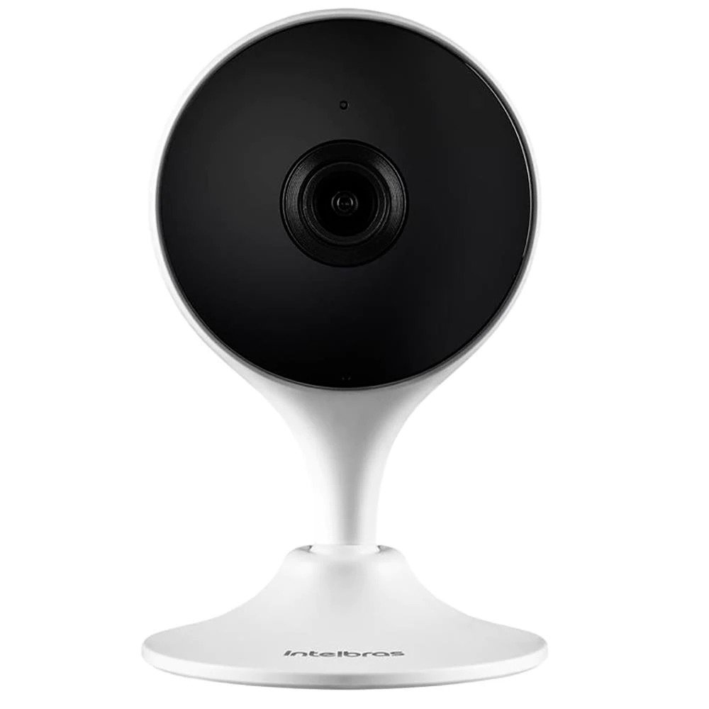 Câmera De Segurança Intelbras Im3, Full HD, Com Zoom Digital 16x, Ângulo De Visão 131º E Alerta De Ruído, Lente 2.8mm, Branca