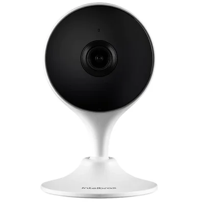Câmera De Segurança Intelbras Im3, Full HD, Com Zoom Digital 16x, Ângulo De Visão 131º E Alerta De Ruído, Lente 2.8mm, Branca