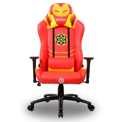 Cadeira Gamer Dazz Marvel Homem De Ferro, Encosto, Reclinável 180°, Construção Em Aço - 62000051