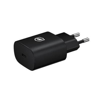 Carregador Gshield Turbo Tipo C, Qc 3.0, Até 25W, Preto