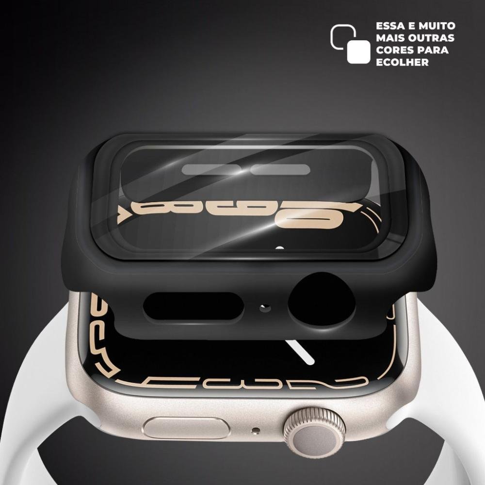 Imagem 4 de 4 do produto Case Armor Para Apple Watch 41mm series 7 - Preta - Gshield