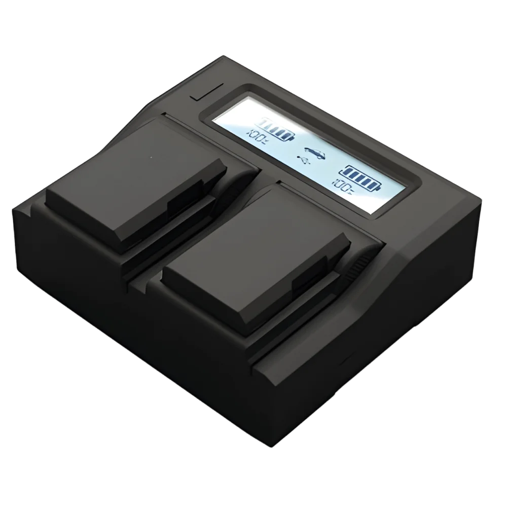 Carregador Duplo Rápido Para Bateria Nikon En-el14 Com Usb - Bivolt Carregador Duplo Rápido Para Bateria Nikon En-el14 Com Usb - Bivolt