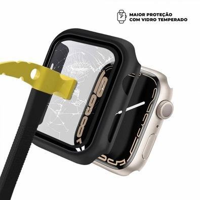 Case Armor Para Apple Watch 45mm series 7 - Preta - Gshield — foto 2