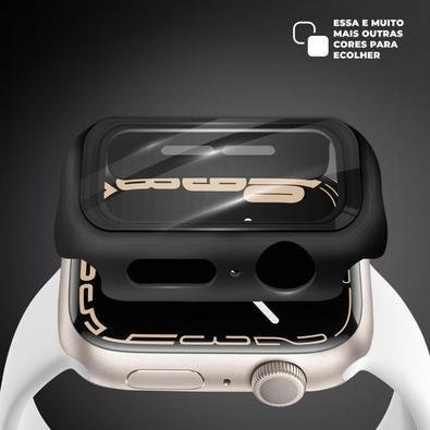 Case Armor Para Apple Watch 45mm series 7 - Preta - Gshield — foto 4