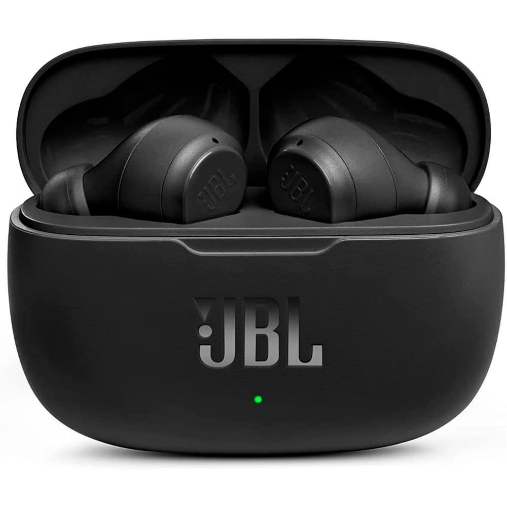 Fone De Ouvido Jbl Bluetooth Wave 200tws True Wireless - Preto | KaBuM!