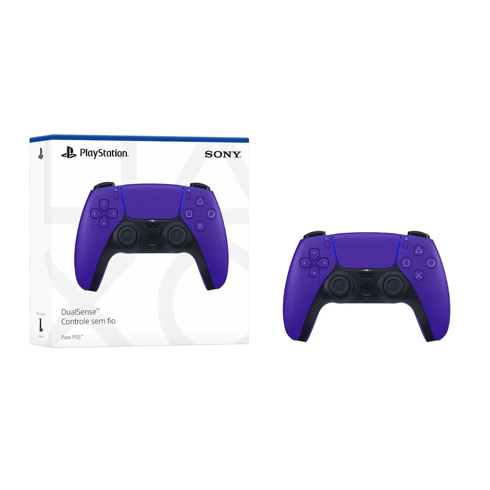 Controle Sony Dualsense PS5, Sem fio, Galatic Purple - view 4