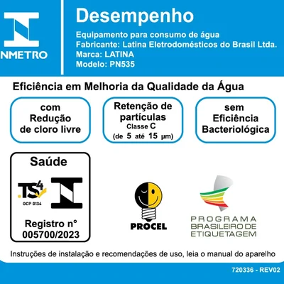 Purificador De Água Latina Pn535 — foto 3