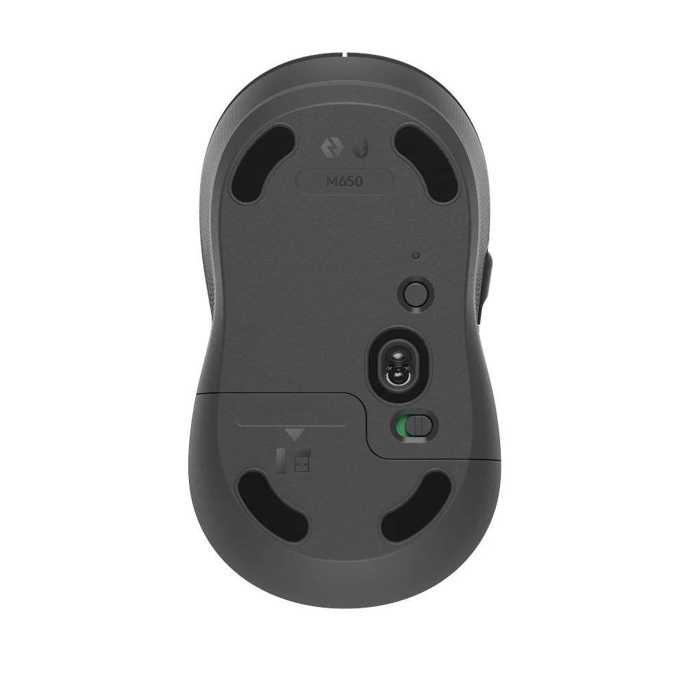 Imagem 4 de 5 do produto Mouse Sem Fio Logitech Signature M650, Bluetooth, 1000 DPI, Preto - 910-006250