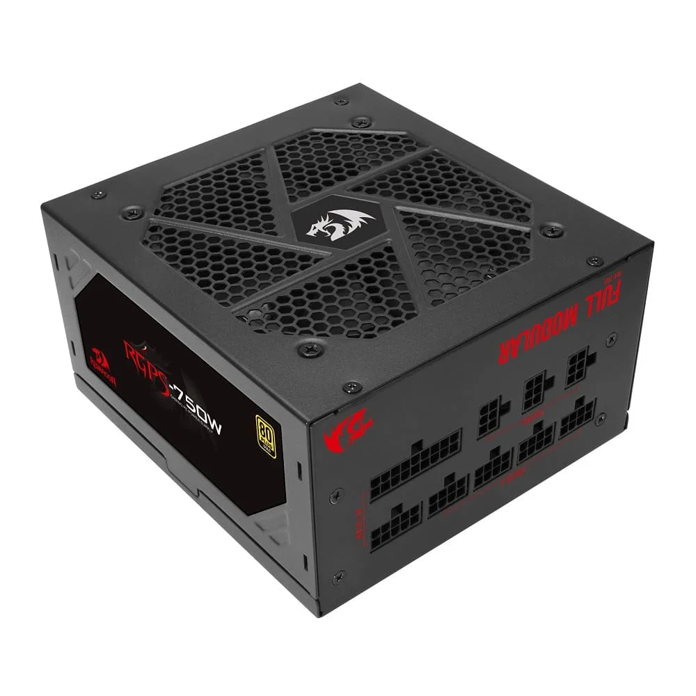 Imagem 4 de 5 do produto Fonte Atx, Redragon, Rgps-750w, 80 Plus Gold, 750w, Full Modular - Gc-ps009