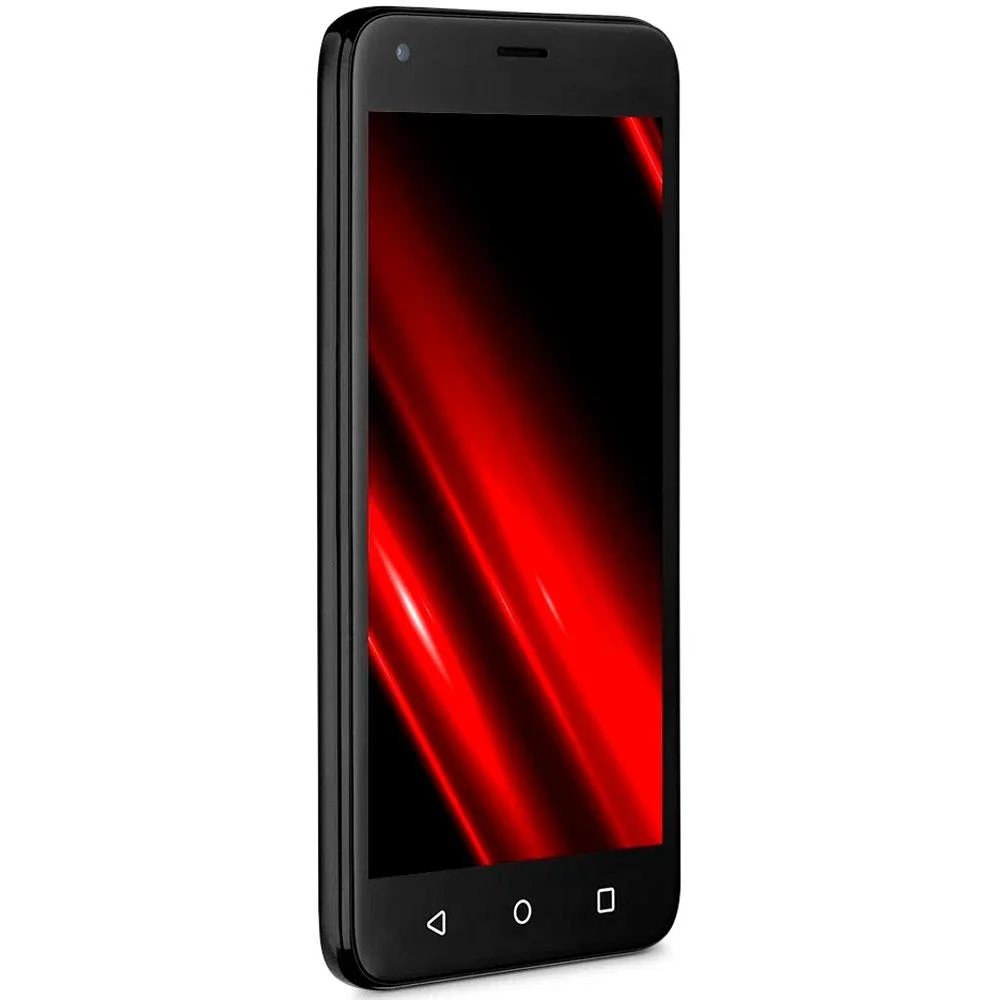 Imagem 3 de 5 do produto Smartphone Multi E Pro, 32GB, 1GB RAM, Quad Core, Câmera 5MP, Tela 5 Pol, Dual Chip, Android 11 Go Edition, Preto - P9150