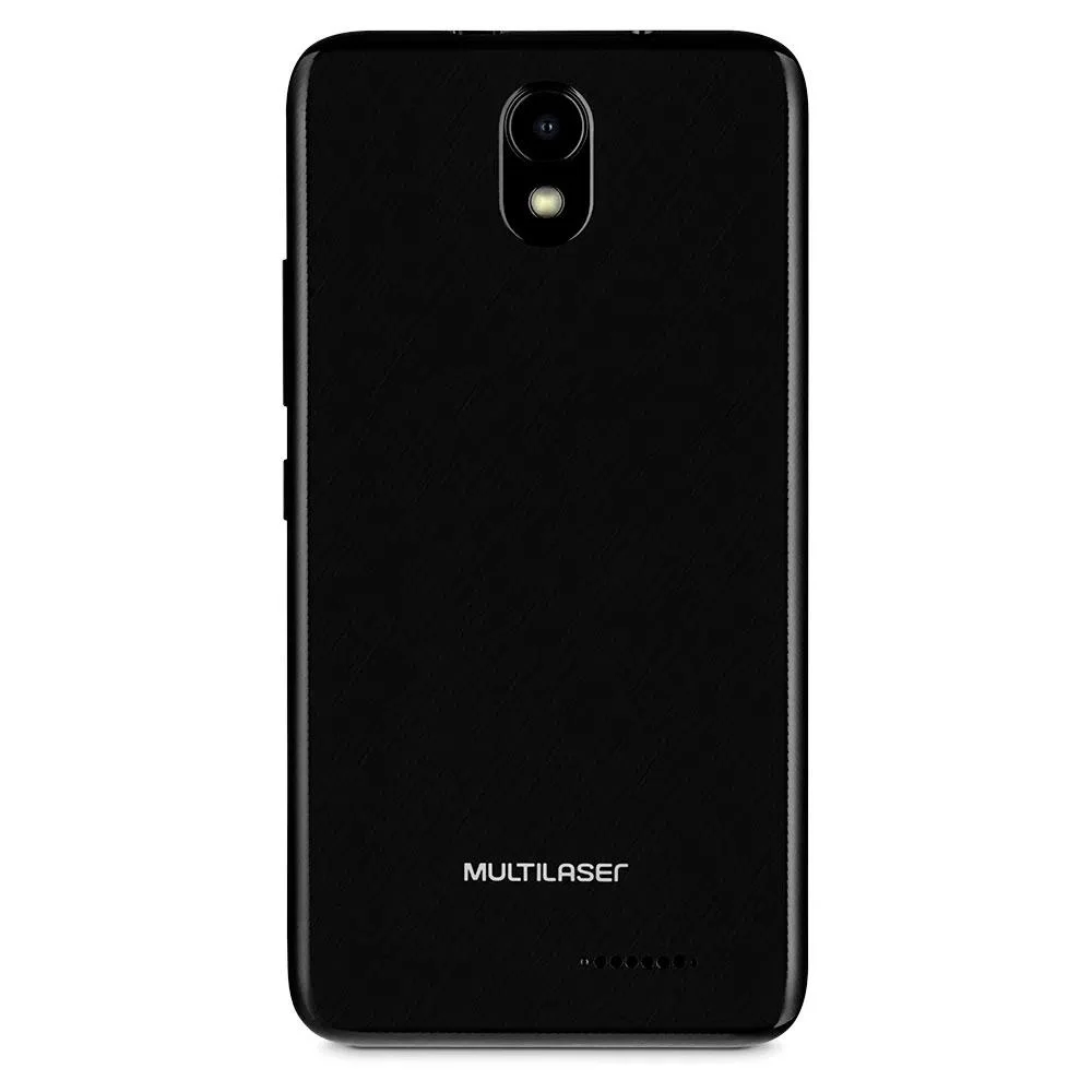 Imagem 4 de 5 do produto Smartphone Multi E Pro, 32GB, 1GB RAM, Quad Core, Câmera 5MP, Tela 5 Pol, Dual Chip, Android 11 Go Edition, Preto - P9150