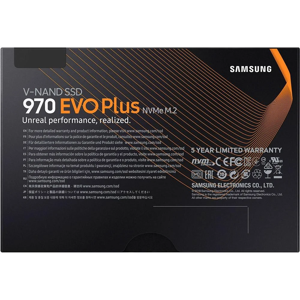 SSD Samsung M2 970 Evo Plus 500GB KaBuM