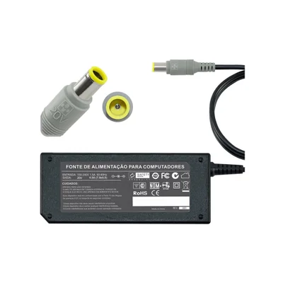 Fonte Carregador Para Lenovo T T60 E T61 20v 4.5a 90w 558