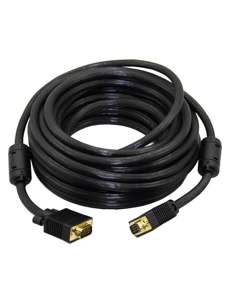 Imagem 3 de 5 do produto Cabo Vga Para Monitor Com Filtro 25m Cbvg0010 Preto Storm