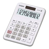 Calculadora De Mesa Casio, 12 Dígitos - MX12B-WE