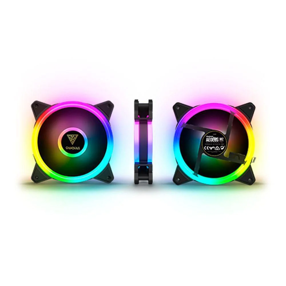 Cooler FAN GAMDIAS Aeolus, 120mm, RGB - M2-1201 6