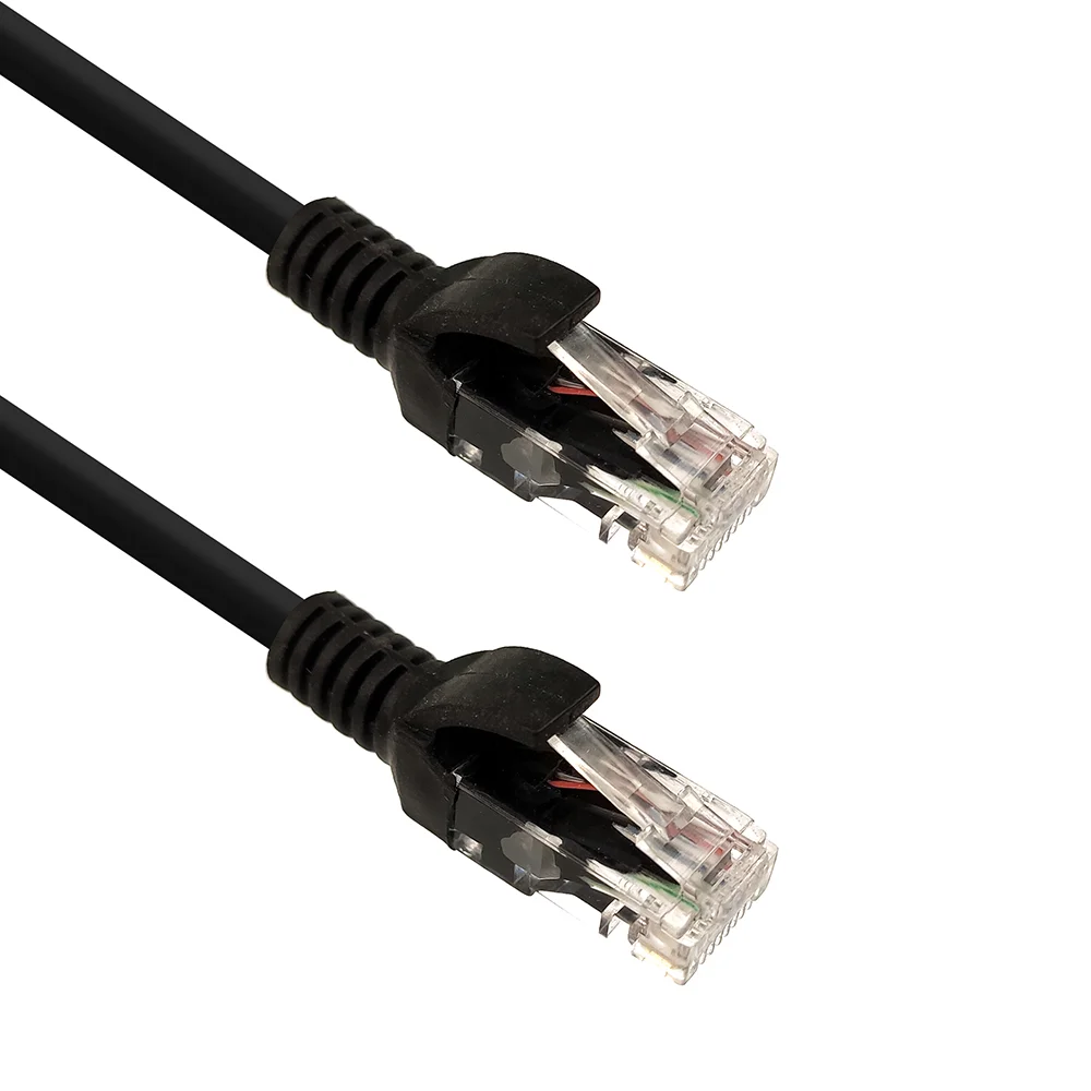 Cabo De Rede UTP, Plus Cable Patch Cord Rj45, Cat 6, 2.5M - Pc-eth6u25bk