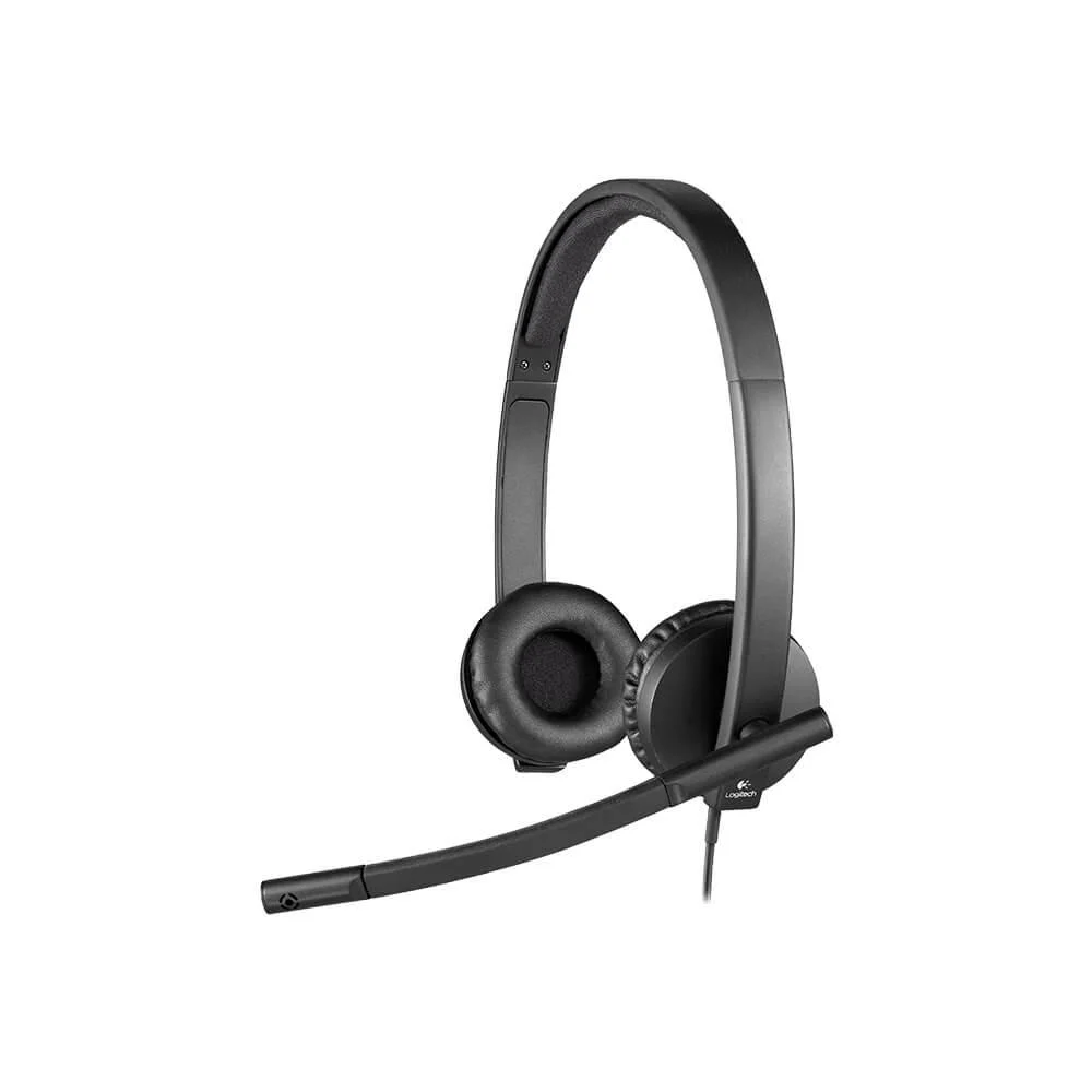 Imagem 2 de 5 do produto Headset Logitech H570e, Com Microfone, USB - 981-000574
