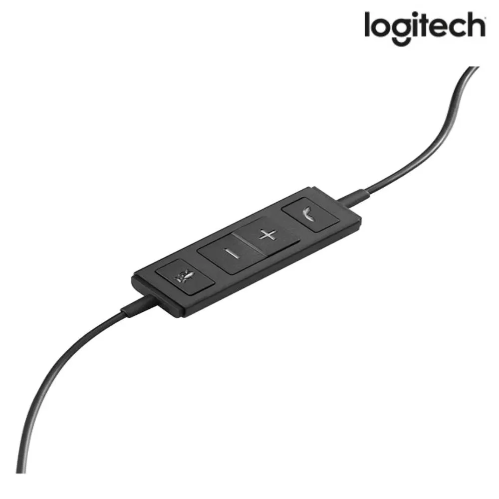 Imagem 3 de 5 do produto Headset Logitech H570e, Com Microfone, USB - 981-000574