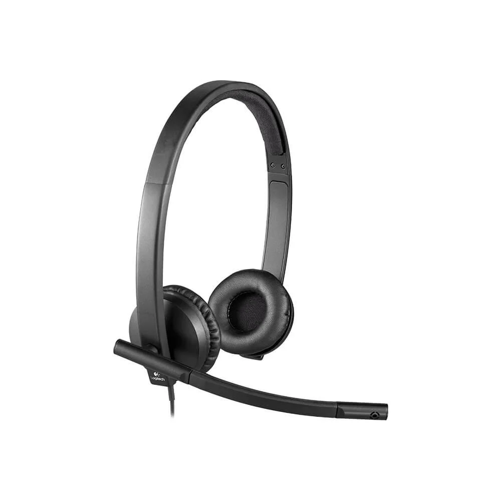 Imagem 5 de 5 do produto Headset Logitech H570e, Com Microfone, USB - 981-000574
