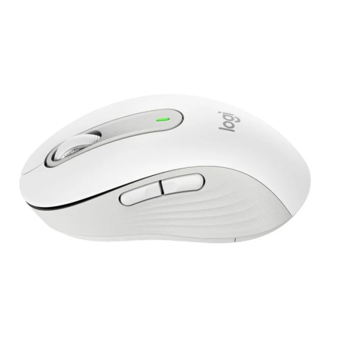 Imagem 4 de 5 do produto Mouse Sem Fio Logitech Signature M650 L, Bluetooth, 1000 DPI, Branco - 910-006233