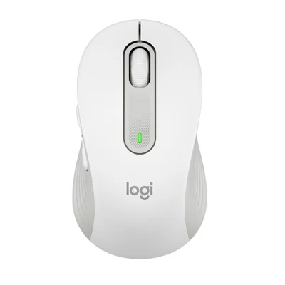 Mouse Wireless Logitech Signature M650 Bluetooth 2000 Dpi - Branco