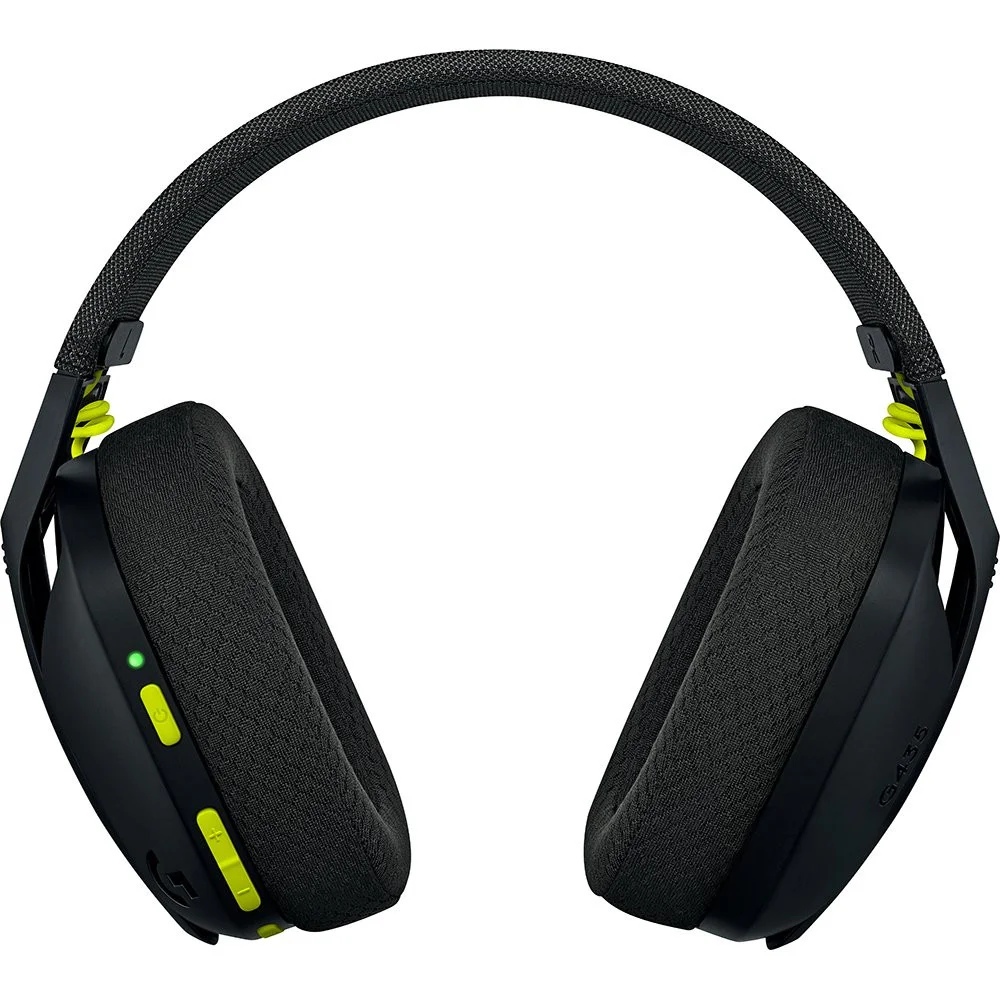 Headset Gamer Sem Fio Logitech G435, Dolby Atmos, Drivers 40mm, Lightspeed e Bluetooth, USB, PC, PS4, PS5, Mobile, Preto - 981-001049 Headset Gamer Sem Fio Logitech G435, Dolby Atmos, Drivers 40mm, Lightspeed e Bluetooth, USB, PC, PS4, PS5, Mobile, Preto - 981-001049