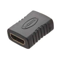 Adaptador HDMI Fêmea X Hdmi Fêmea Emenda Gold Generica Box It Blue