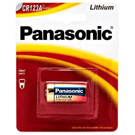 Bateria 3V De Lithium Blister, Com 1 CR123A, Ideal Para Câmera Fotográfica Bateria 3V De Lithium Blister, Com 1 CR123A, Ideal Para Câmera Fotográfica