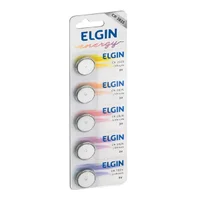 Bateria De Lítio CR2025, Elgin, Cartela Com 5 Unidades - 82192