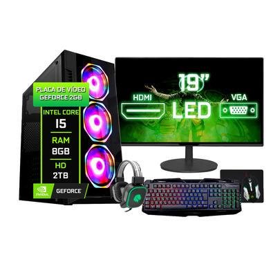 PC Gamer ICC KT2586K Intel Core I5 3,20 Ghz 8GB 120GB SSD GT710 2GB Kit  Multimídia em Promoção é no Buscapé