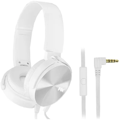 Fone Ouvido Headset Celular Pc Game Xbox One Ps4 Microfone PIX essential - BRANCO 043-0031