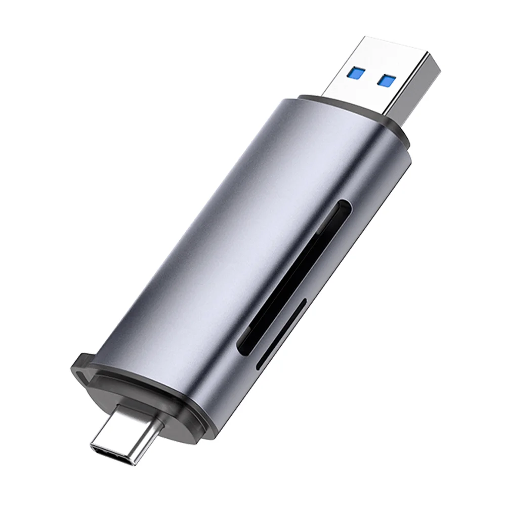 Imagem 1 de 5 do produto Adaptador Ugreen Cm184 Usb Tipoc E A Para Micro Sd E Sd