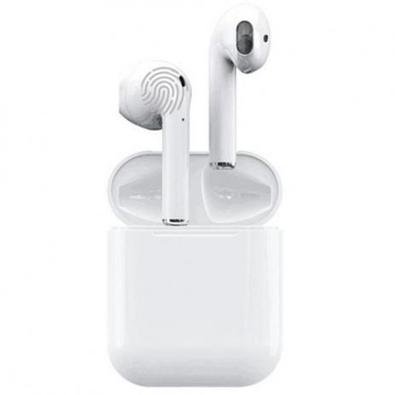 Fone De Ouvido I12 Tws Bluetooth 5.0 Com Sensor Touch Para Android E Ios  Branco | KaBuM!