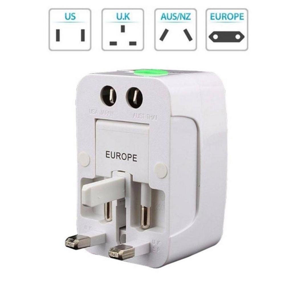 Imagem 2 de 2 do produto Adaptador De Tomada Universal Para Viagem - 150 Países - Bivolt