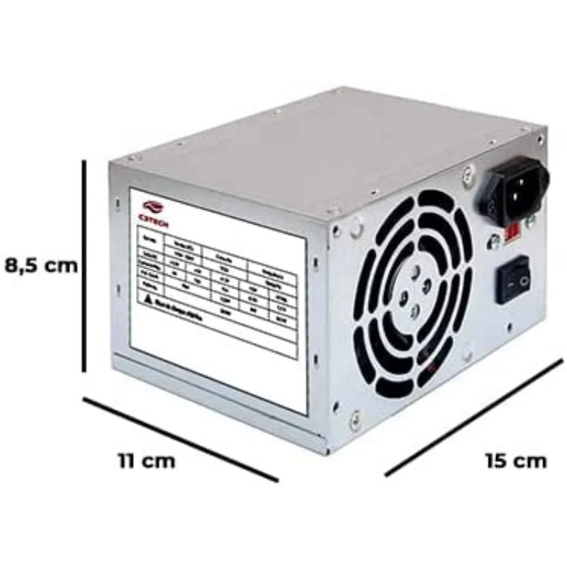 Imagem 3 de 5 do produto Fonte C3tech Ps-200v4 200w Box S/cabo
