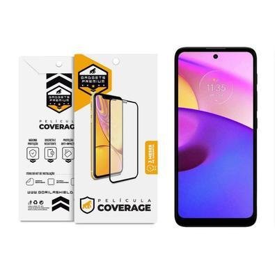 Película Coverage 5d Pro Preta Para Motorola Moto E30 / E40 - Gshield