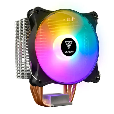 Cooler Para Processador GAMDIAS Boreas Lite, RGB, FAN 120mm - E1-410