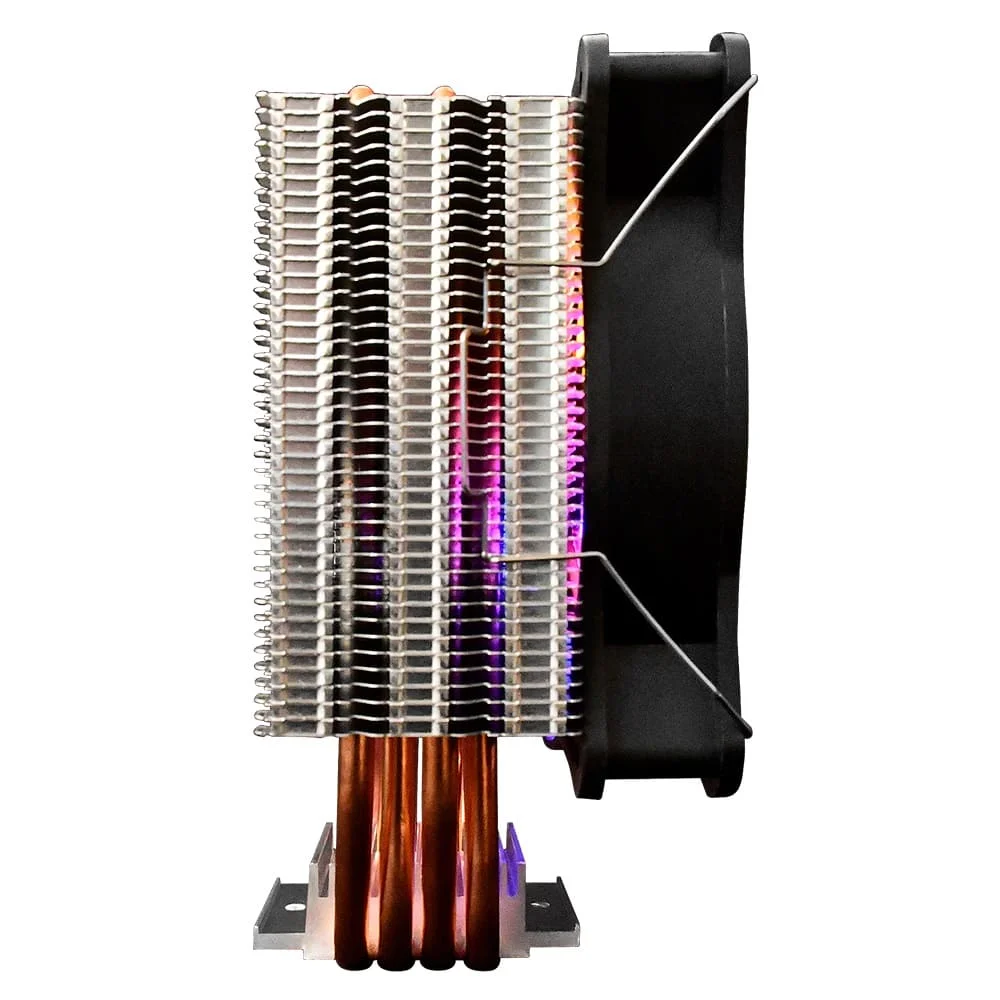 Imagem 2 de 5 do produto Cooler Para Processador GAMDIAS Boreas Lite, RGB, FAN 120mm - E1-410