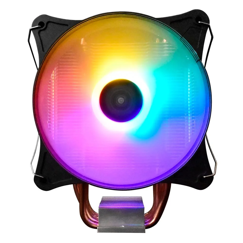Imagem 5 de 5 do produto Cooler Para Processador GAMDIAS Boreas Lite, RGB, FAN 120mm - E1-410