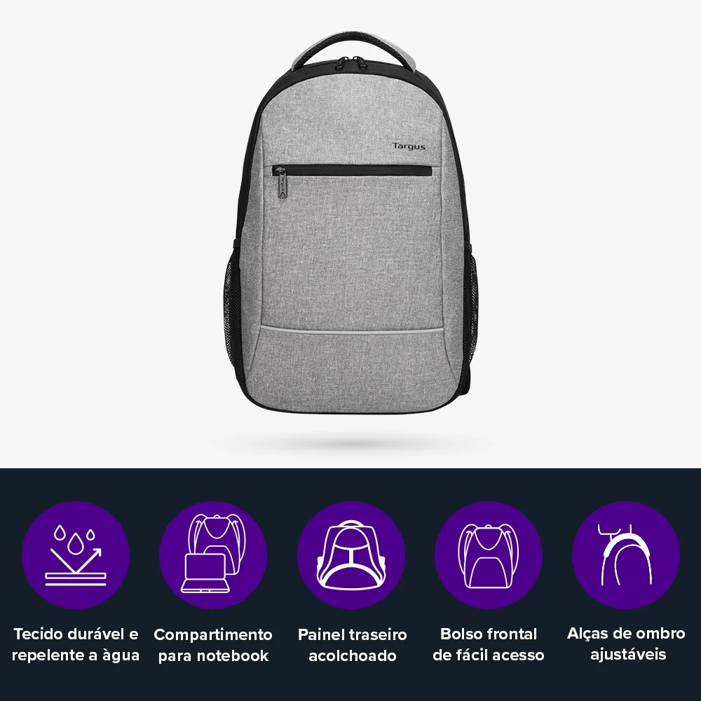 Imagem 2 de 5 do produto Mochila Targus Urbanite Plus 15.6 - TBB582