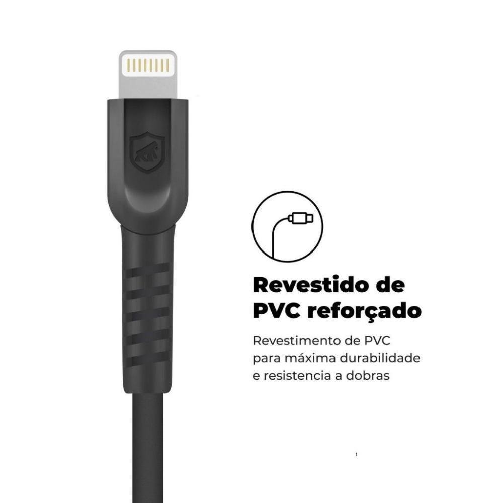 Imagem 5 de 5 do produto Kit Carregador Veicular Tank E Cabo Dual Shock Lightning - Gshield