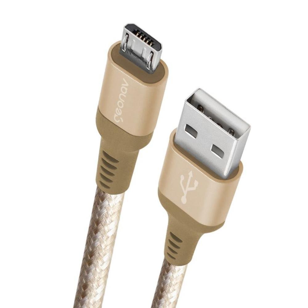 Imagem 2 de 2 do produto Cabo Micro Usb Ultra Resistente Nylon Trançado 1.5m