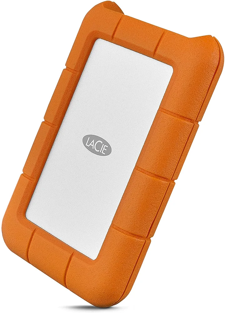 HD Externo Lacie 2TB Rugged, USB 3.1-C, Clay Orange - STFR2000800