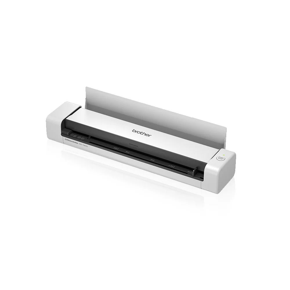 Scanner Portátil Brother Ds-740d Colorido Duplex - Branco Scanner Portátil Brother Ds-740d Colorido Duplex - Branco