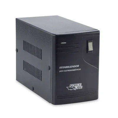 Estabilizador 2000va Bivolt Preto 581 Forceline